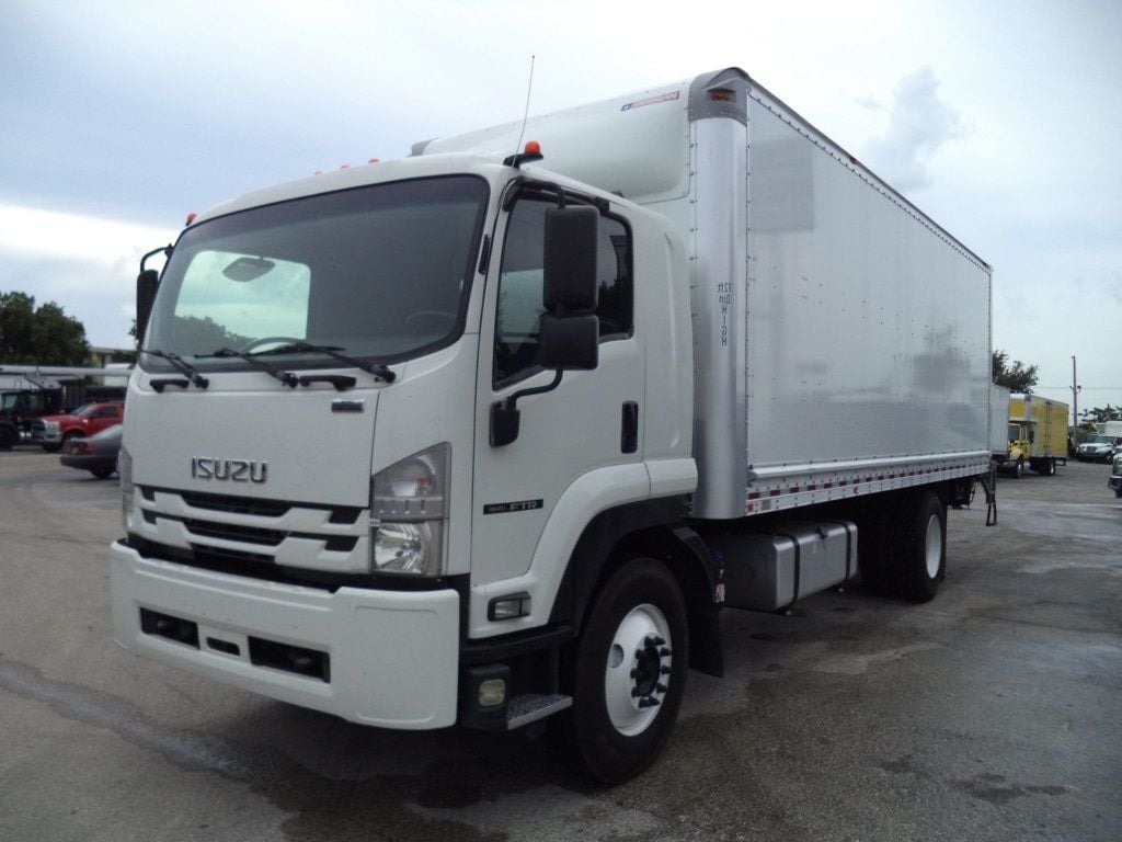 2018 Isuzu FTR 24ft Dry Freight Box Truck Moving Truck With Liftgate