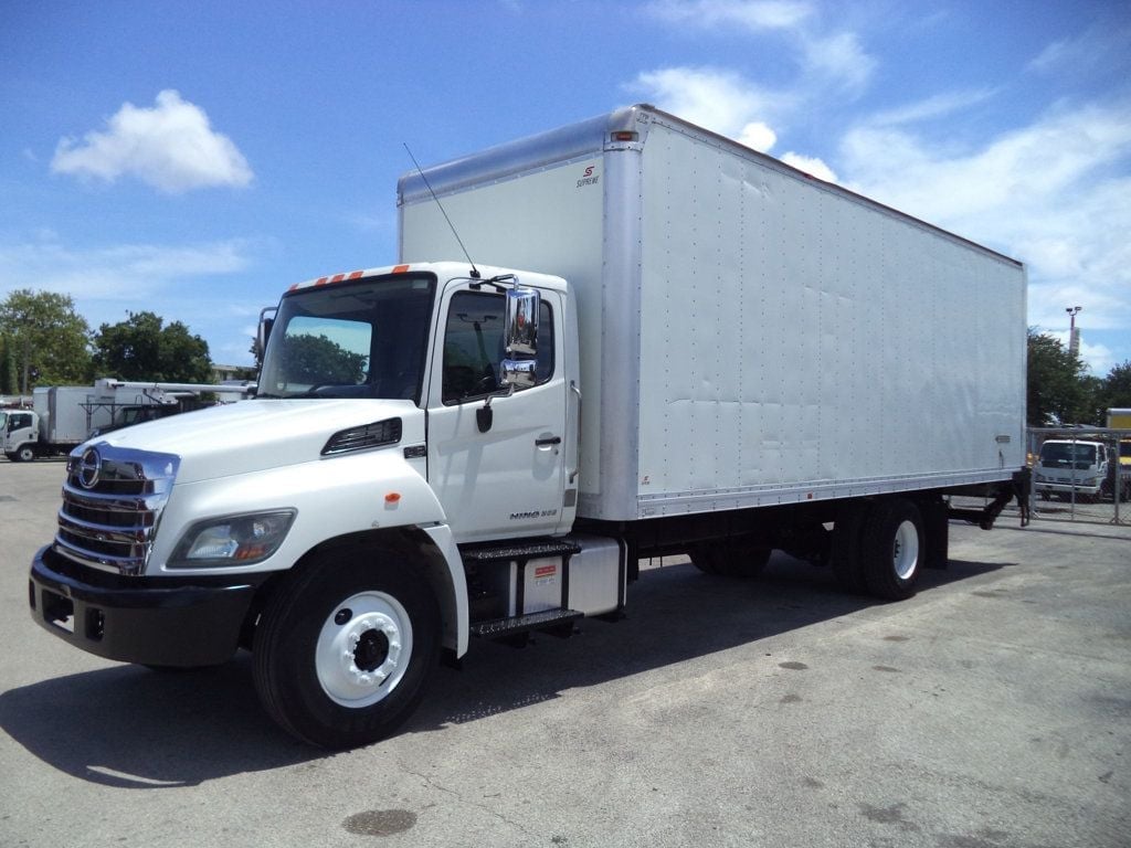 2020 HINO 268A 26ft Dry Freight Box Truck Moving Truck With Liftgate