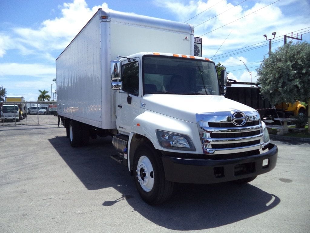 2020 HINO 268A 26ft Dry Freight Box Truck Moving Truck With Liftgate