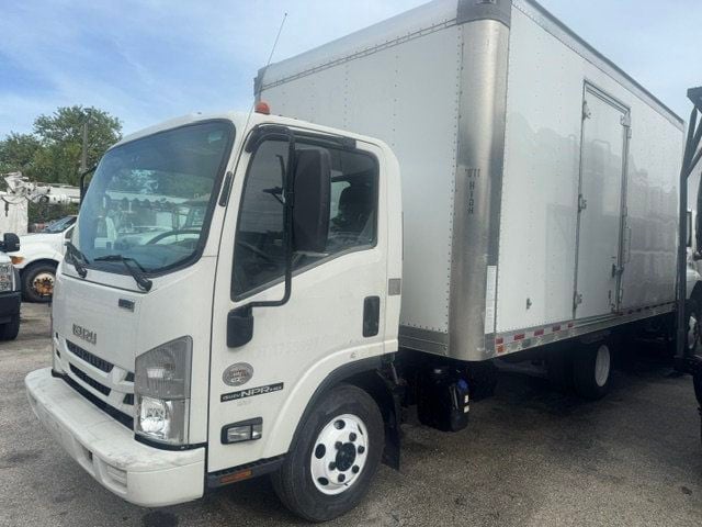 2021 Isuzu NPR HD w/ 16ft Box Truck Dry Cargo Box & Liftgate