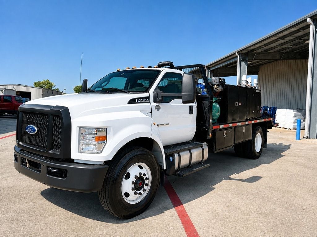 2019 Ford F750 Under CDL, Mechanics Truck, Fuel and Lube Truck