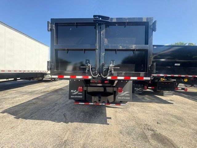 2018 Freightliner Business Class M2 106 w/ New 18ft Steel Trash Dump Body Landscape Dump