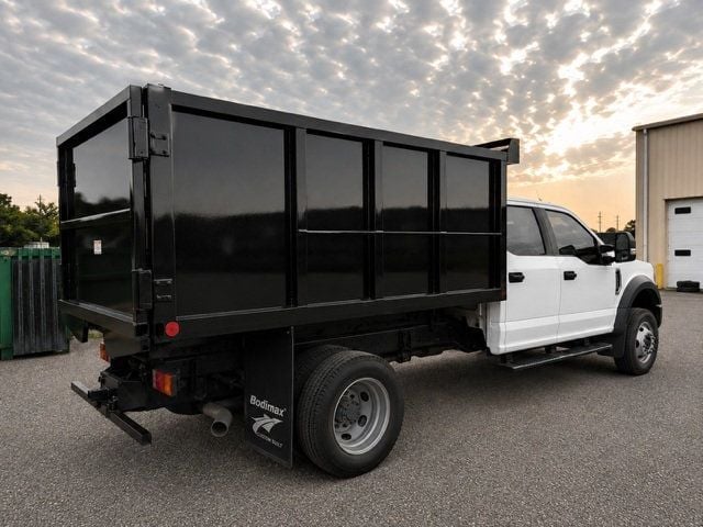 2020 Ford F450 Crew Cab w/ 10ft Dump Truck Steel Trash Landscape Dump Body
