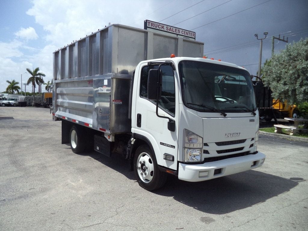 2021 Isuzu NPR XD w/ 14ft Aluminum Chipper Dump Landscape Dump Truck