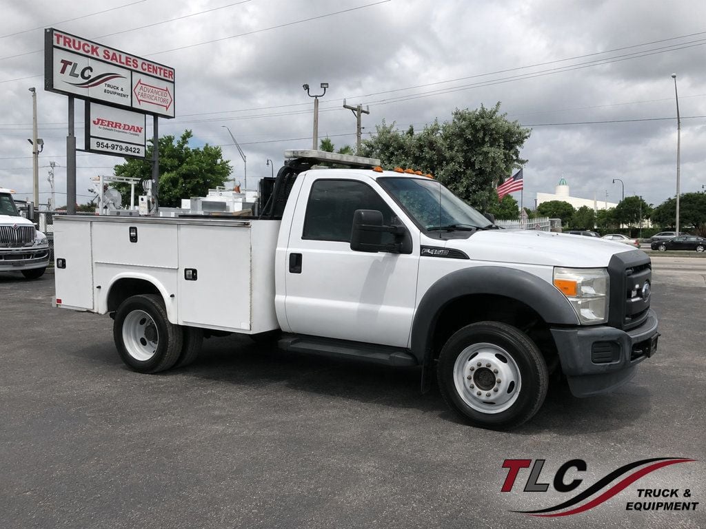 2015 Ford F450 4X4 w/ Knapheide Service Utility Truck Mechanics Plumber