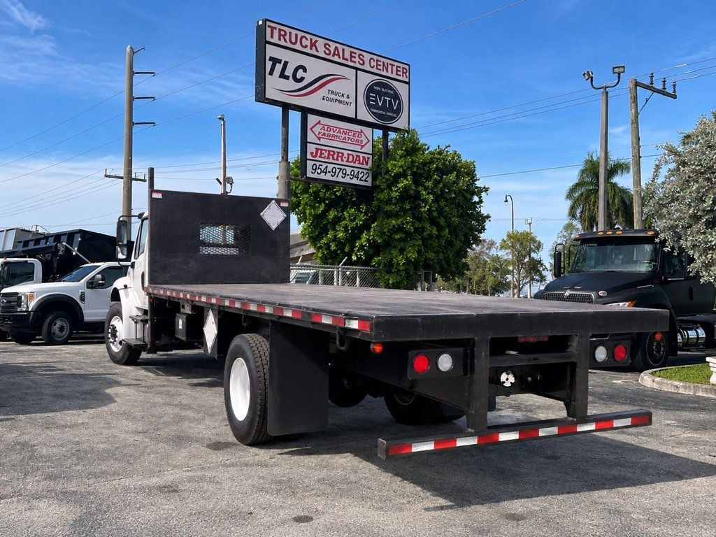 2019 Freightliner Business Class M2 106 w/ 24ft Flatbed Platform body Non CDL
