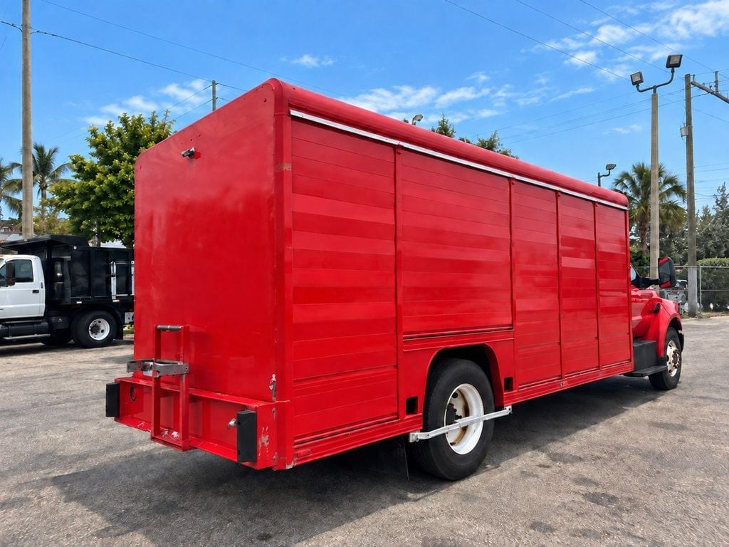 2019 Ford F650 w/ 10 Bay Mickey Aluminum Truck Side Loaders Beverage