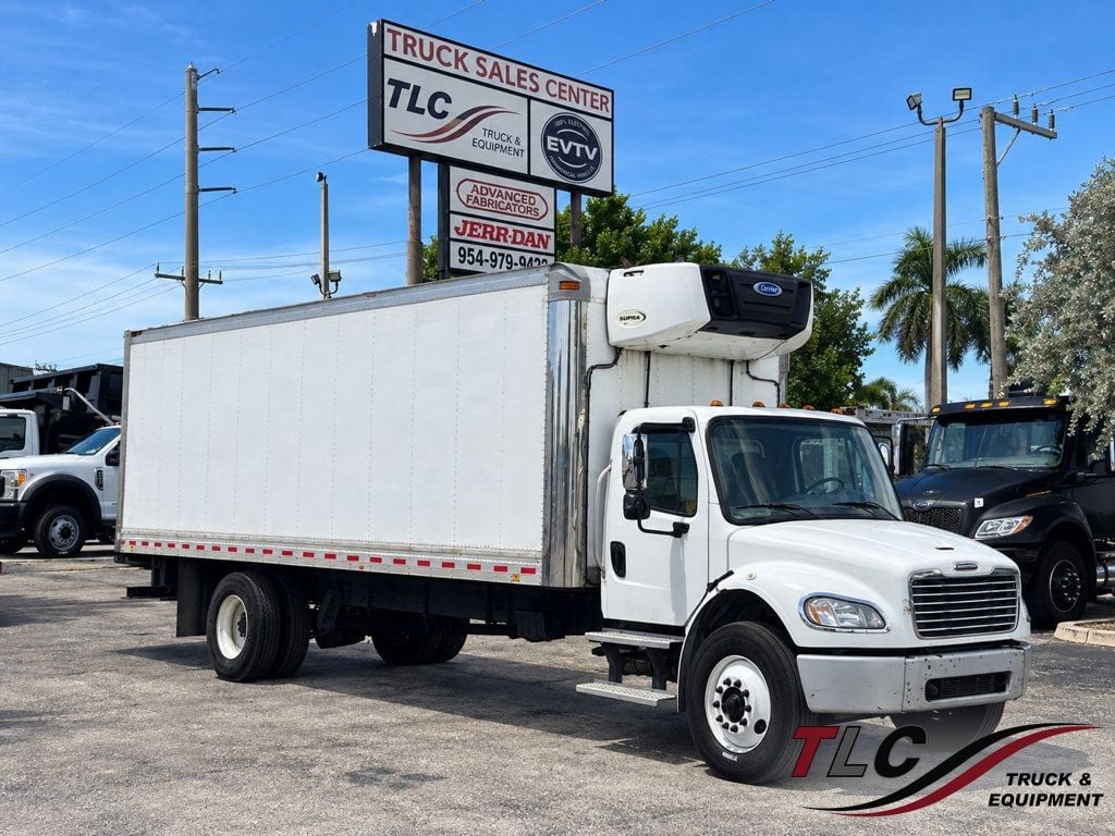 2020 Freightliner Business Class M2 106 26ft Refrigerated Box Truck Non CDL Carrier Supra