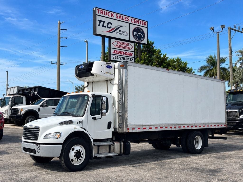 2020 Freightliner Business Class M2 106 26ft Refrigerated Box Truck Non CDL Carrier Supra