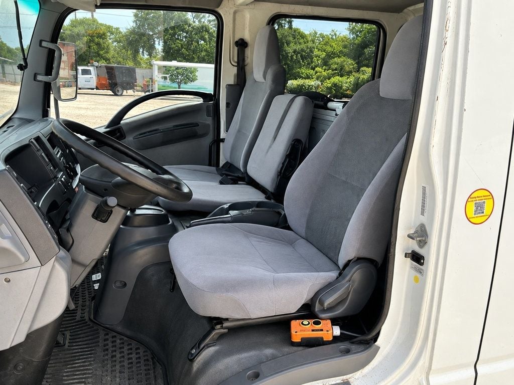 2017 Isuzu NPR XD CREW diesel w/ 14ft Landscape Body Aluminum dump Truck