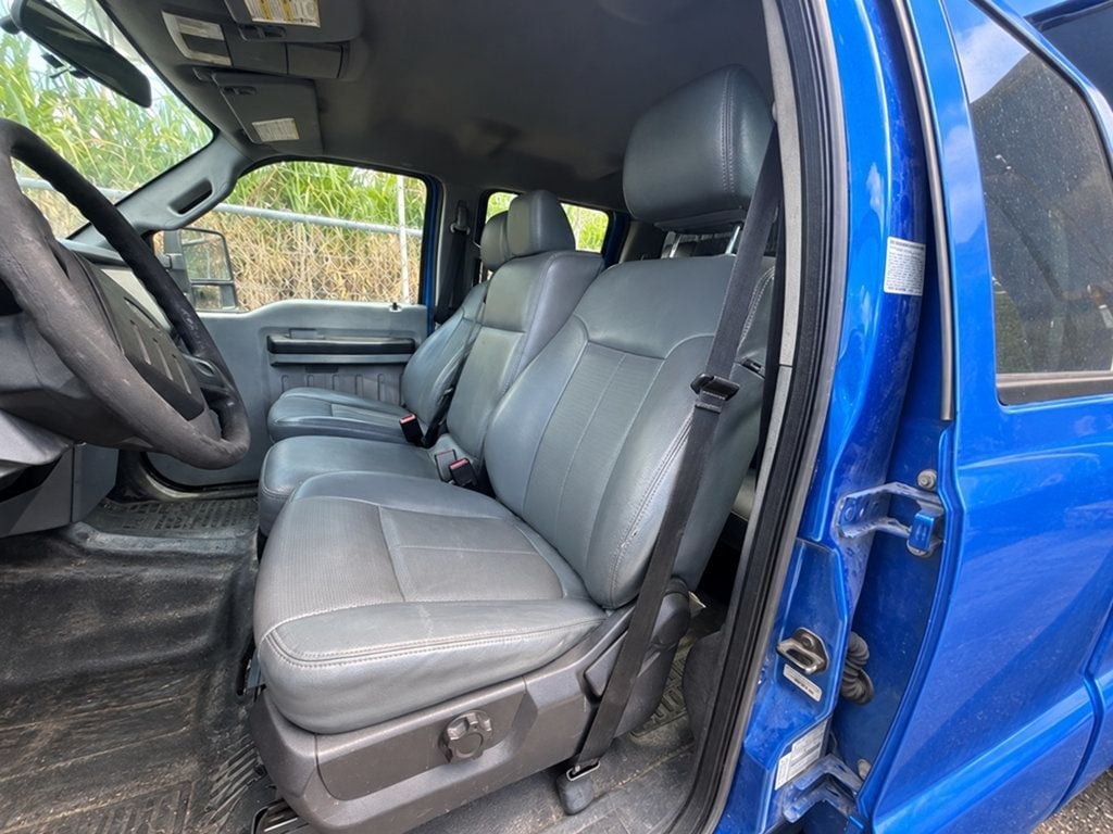 2016 Ford F450 Crew Cab w/ 10ft Dump Truck Stake Side Doors Removable Sides