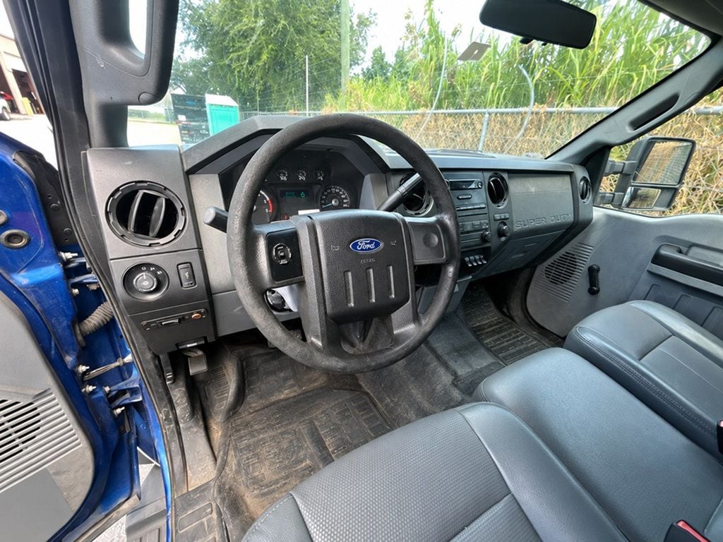 2016 Ford F450 Crew Cab w/ 10ft Dump Truck Stake Side Doors Removable Sides