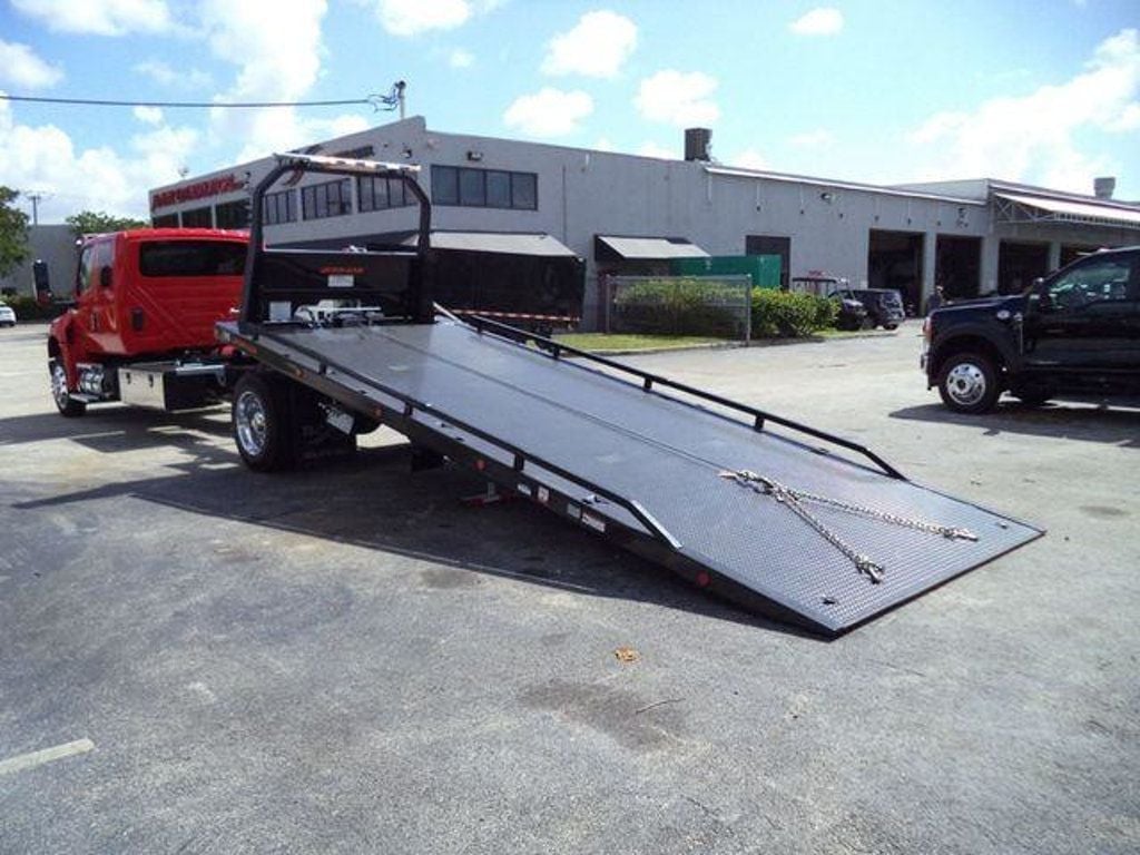 2027 Jerr-Dan 22SRR6T-LPW 22ft Car Carrier 6 Ton Wide Low Pro Steel Bed Rollback