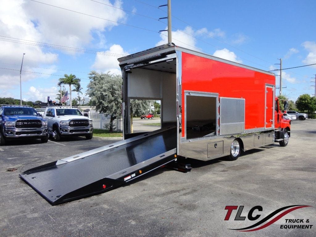 2022 Mack MD6 Enclosed TowBox 22ft JerrDan *Shark* Rollback Tow Truck