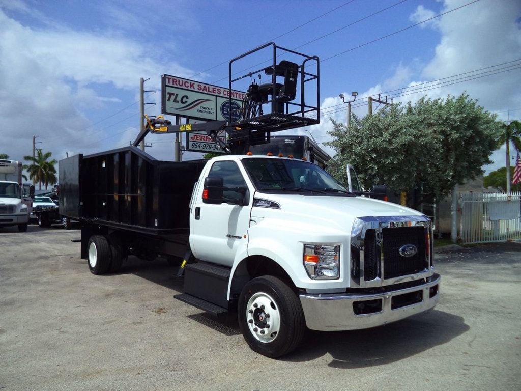2023 Ford F650 With 21 Yard Grapple Truck 18ft Dump Garbage Truck
