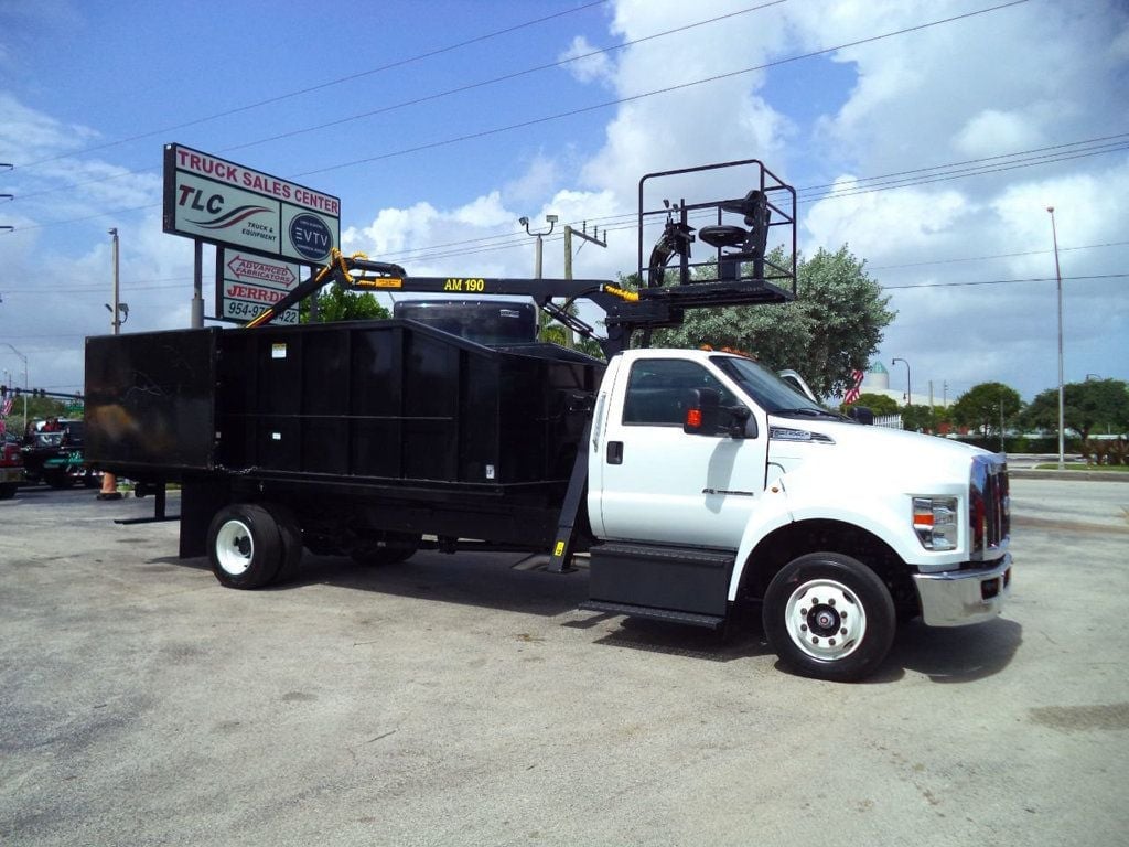 2023 Ford F650 With 21 Yard Grapple Truck 18ft Dump Garbage Truck