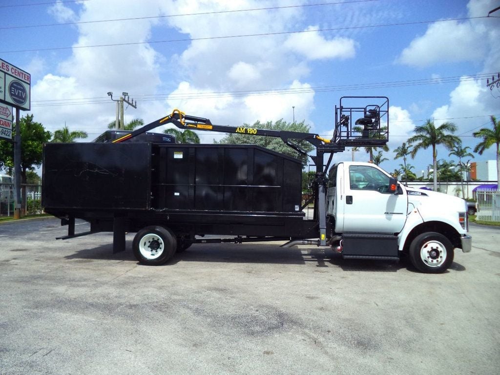 2023 Ford F650 With 21 Yard Grapple Truck 18ft Dump Garbage Truck