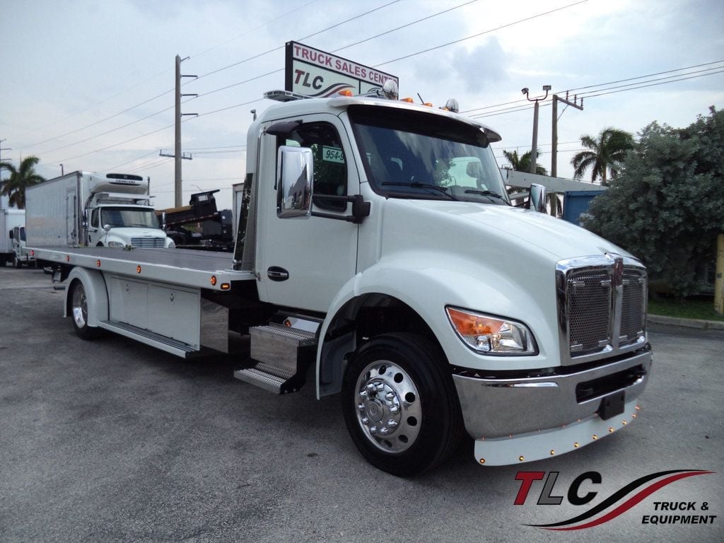 2026 Kenworth T280 w/ 22ft JerrDan Custom StepSide Classic Low Pro Carrier