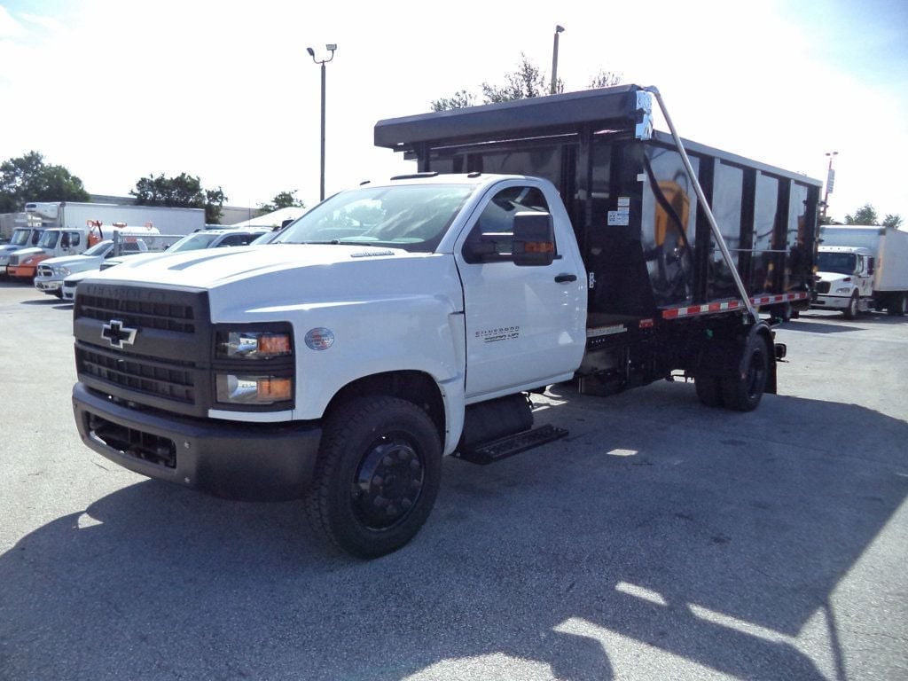 2023 Chevrolet Silverado 6500HD w/ 14` Switch-N-Go Drop Box Dumpster Bin Roll Off Truck