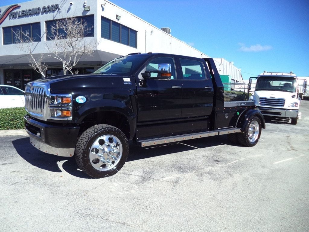 2023 International CV515 Crew Cab 4×4 w/ Wester Hauler Body Trucks StepSide Custom Truck