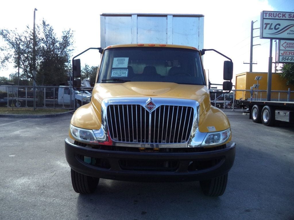 2019 International 4300 w/ New 16ft Aluminum Chipper Truck Landscape Dump Body