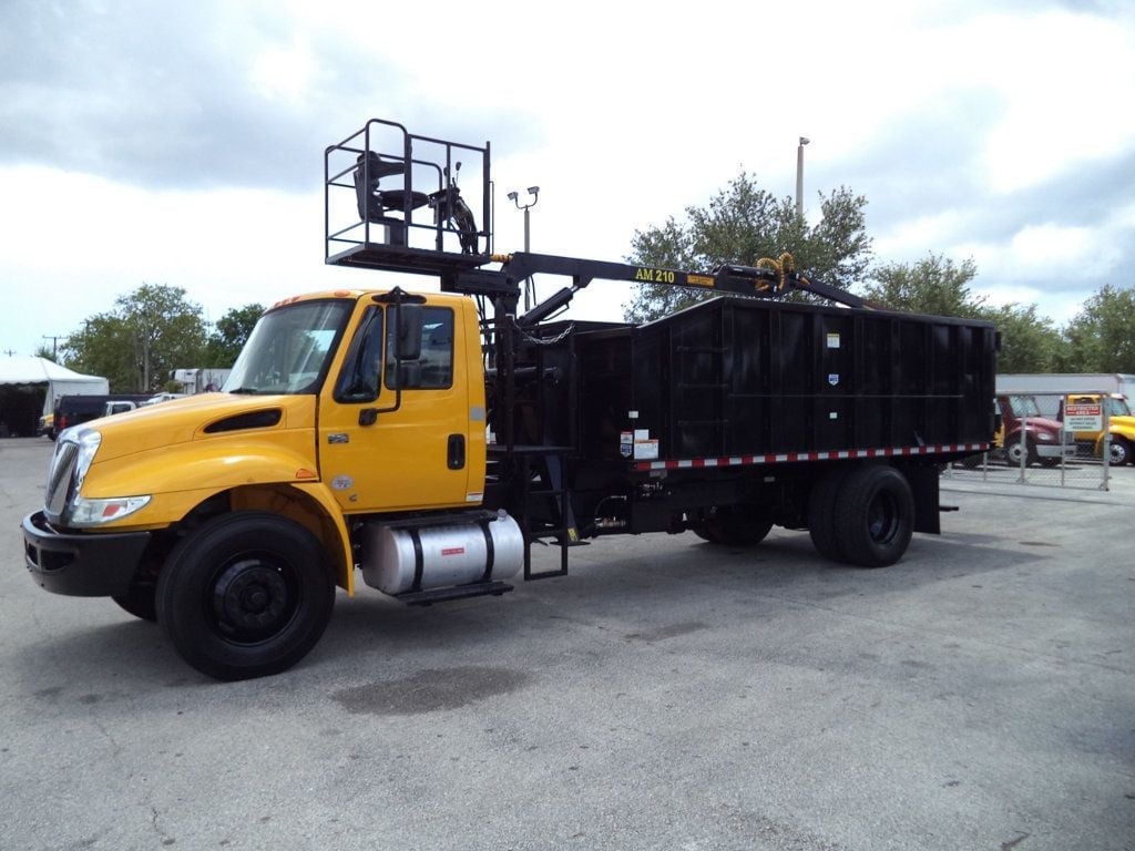 2019 International 4300 With New 21 Yard Grapple Truck 18ft Dump Garbage Truck