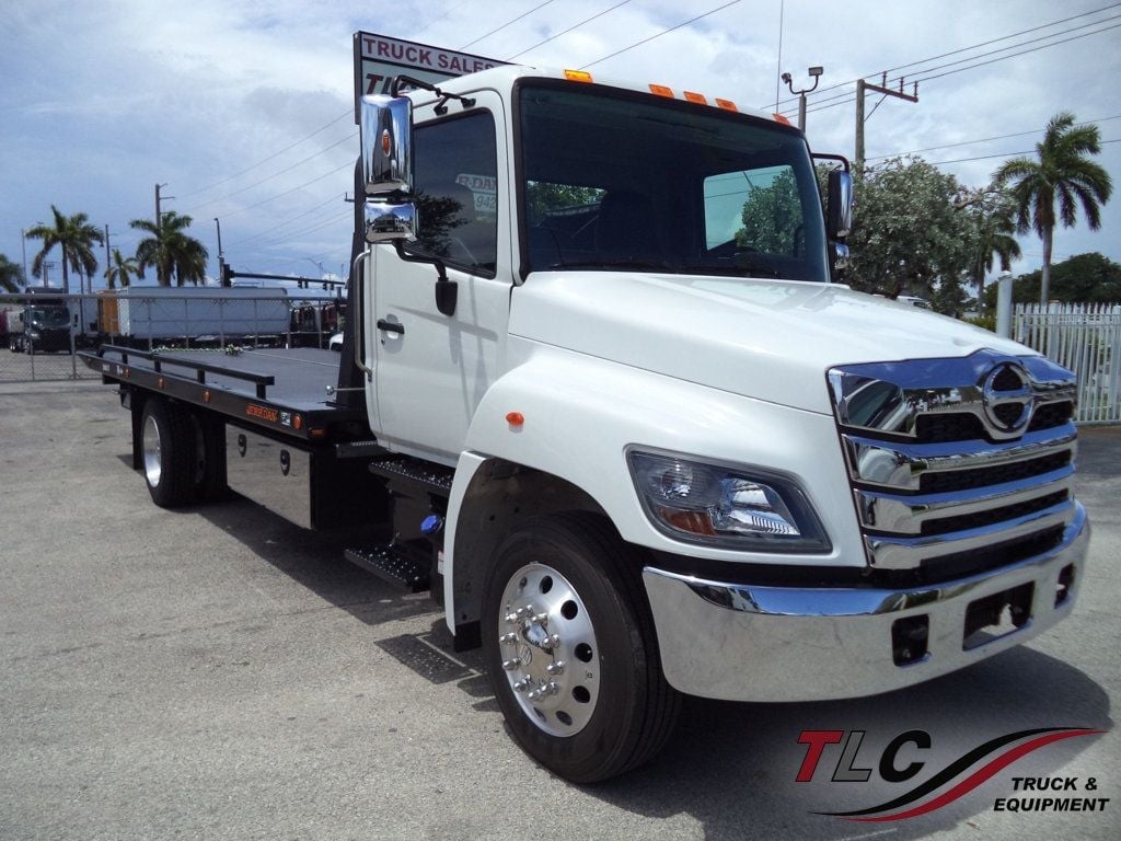 2025 HINO L6 w/ 22ft Jerr-Dan Rollback Tow Truck Low Pro Car Carrier