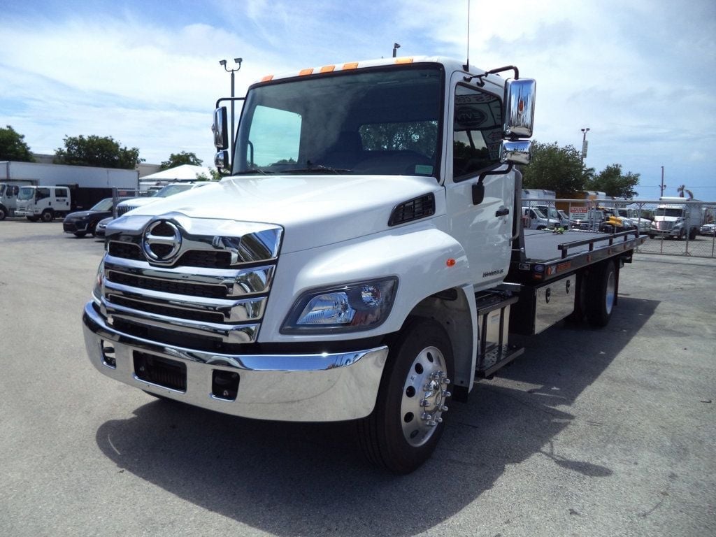 2025 HINO L6 w/ 22ft Jerr-Dan Rollback Tow Truck Low Pro Car Carrier