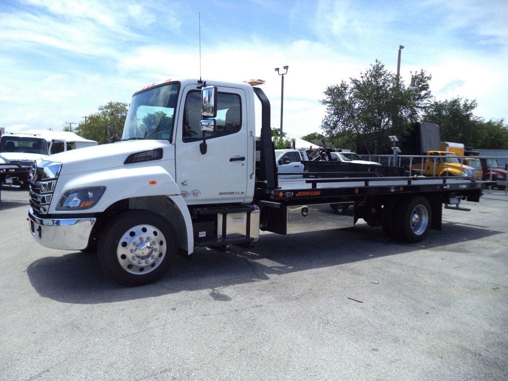 2025 HINO L6 w/ 22ft Jerr-Dan Rollback Tow Truck Low Pro Car Carrier