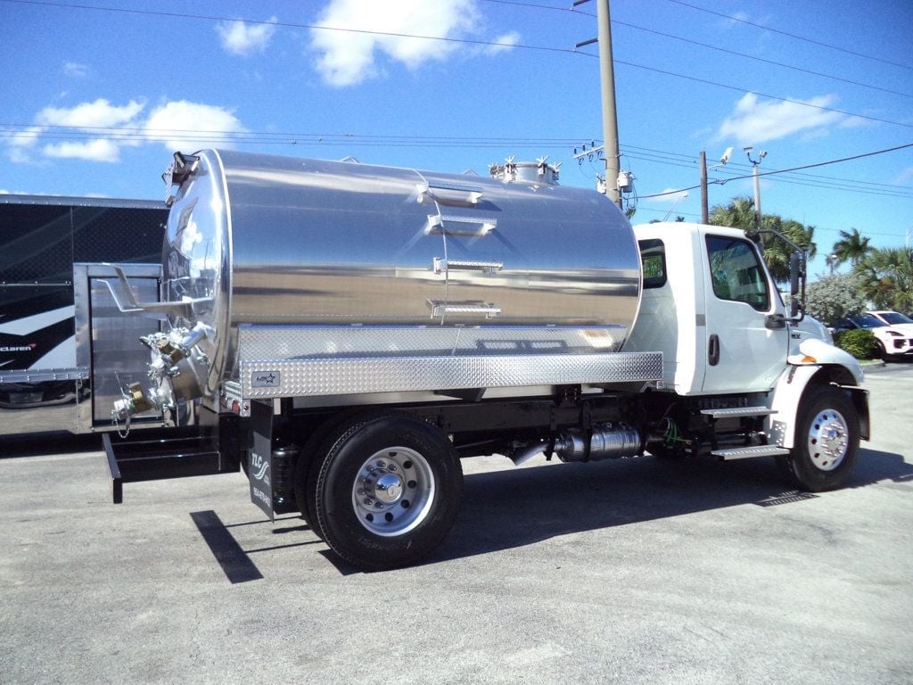 2021 International MV607 New B1100 Spartan Pack (393 CFM), 2500 Gallon Aluminum
