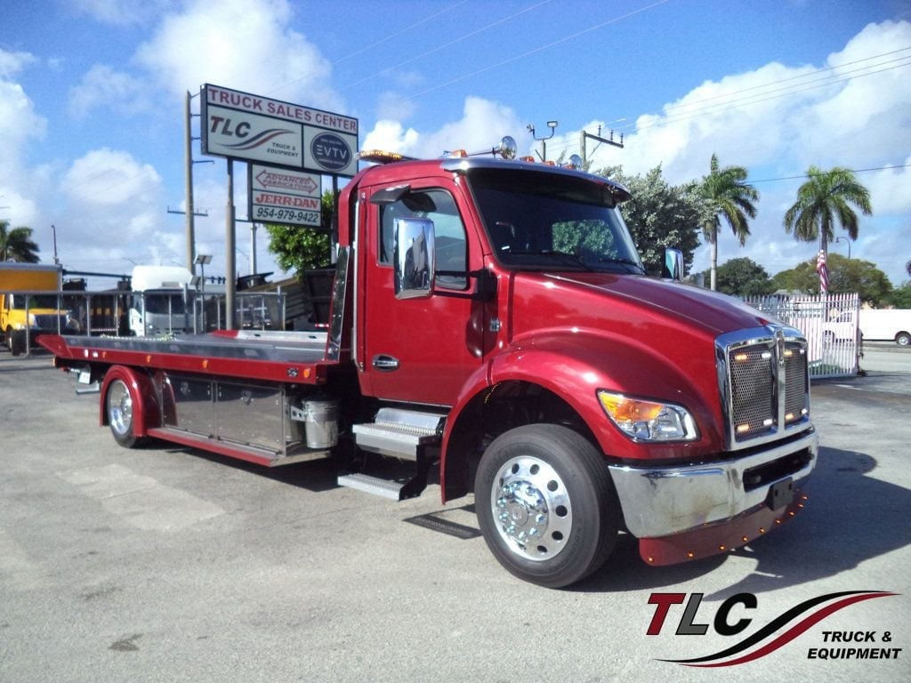 2025 Kenworth T280 w/ 22ft Jerr-Dan Custom StepSide Classic Car Carrier