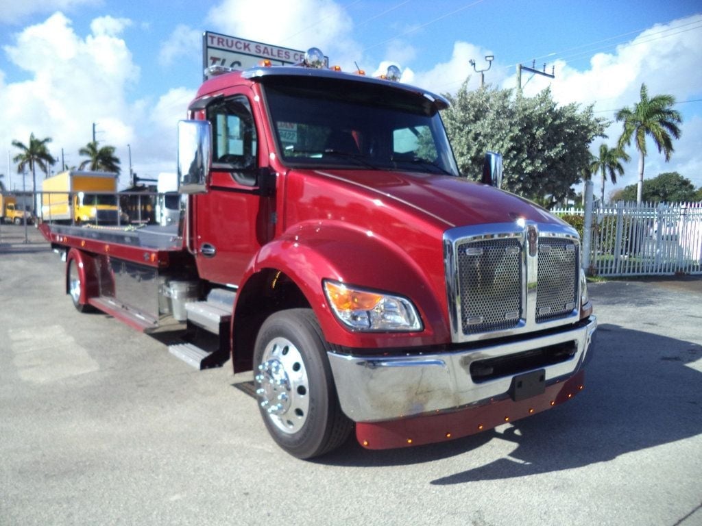 2025 Kenworth T280 w/ 22ft Jerr-Dan Custom StepSide Classic Car Carrier