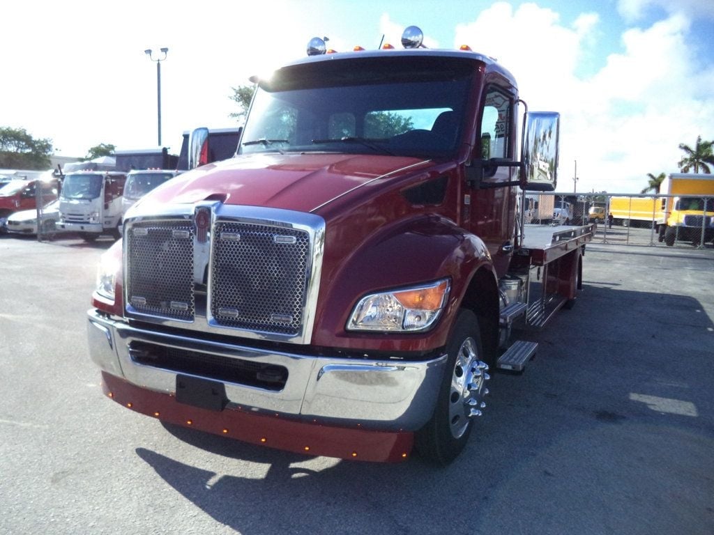 2025 Kenworth T280 w/ 22ft Jerr-Dan Custom StepSide Classic Car Carrier