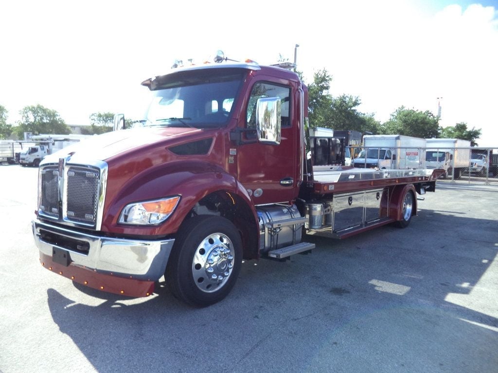 2025 Kenworth T280 w/ 22ft Jerr-Dan Custom StepSide Classic Car Carrier