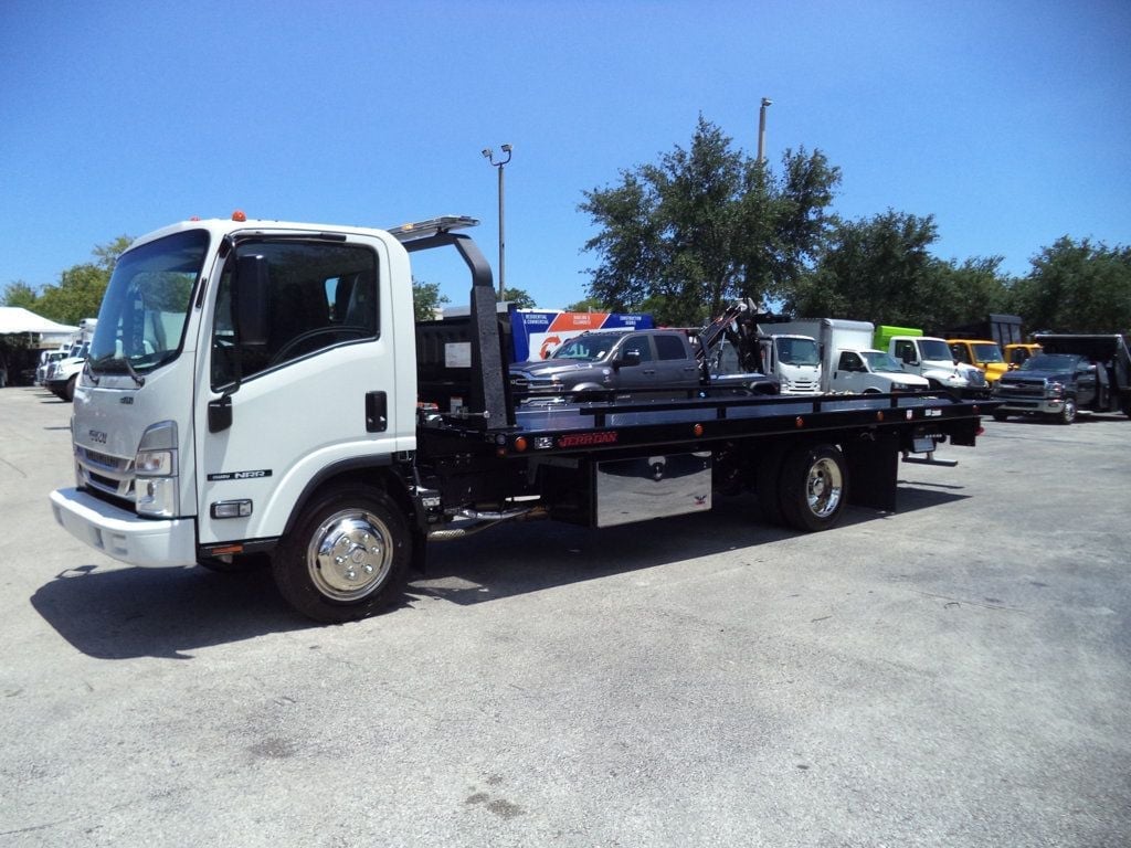 2025 Isuzu NRR w/ 22′ JerrDan Car Carrier 6 Ton Extra Low Pro Rollback