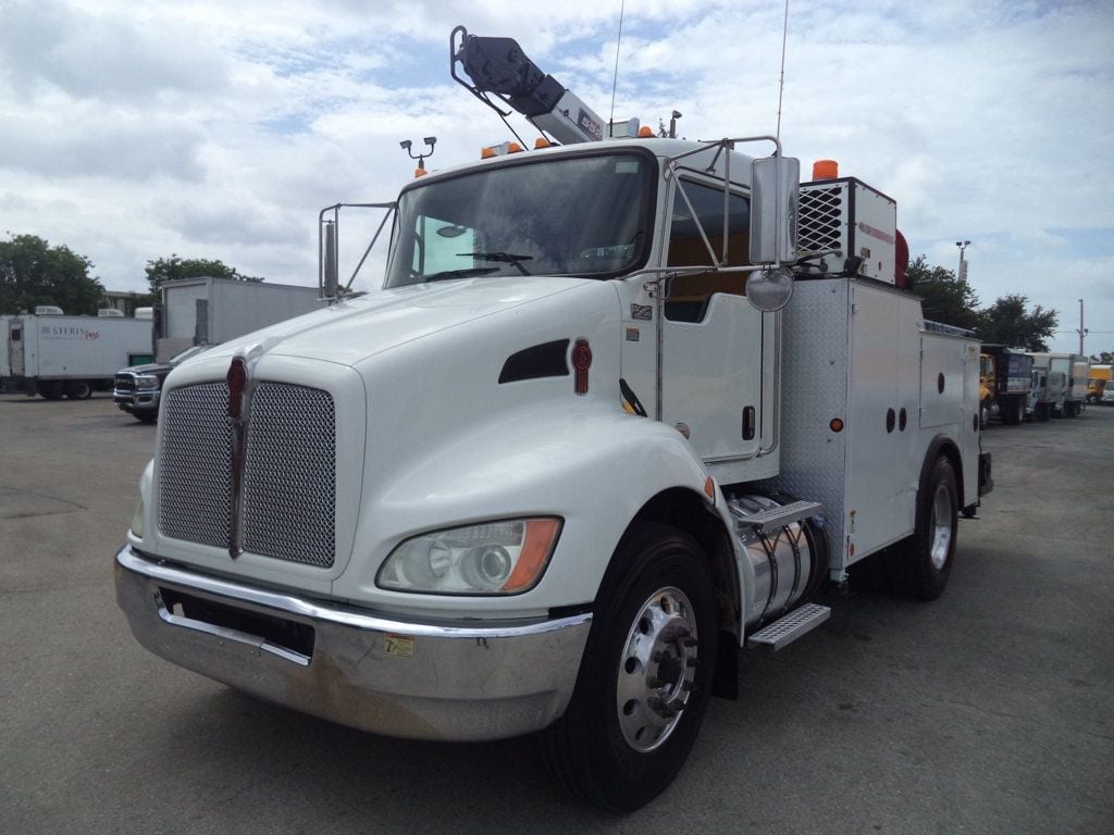 2014 Kenworth T270 NON CDL Mechanic Truck – IMT Crane, Welder, Compressor