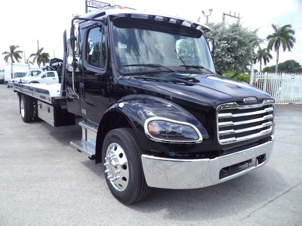 2027 Freightliner Business Class M2 106 Plus w/ 22′ Alum JerrDan Car Carrier 22NGAF6T-LPW Rollback