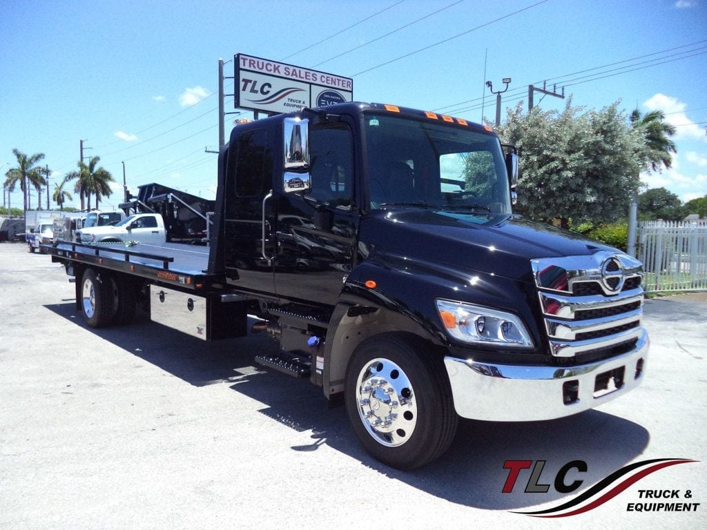 2026 HINO L6 Extended cab w/ 22ft Jerr-Dan Rollback Tow Truck Low Pro Car Carrier