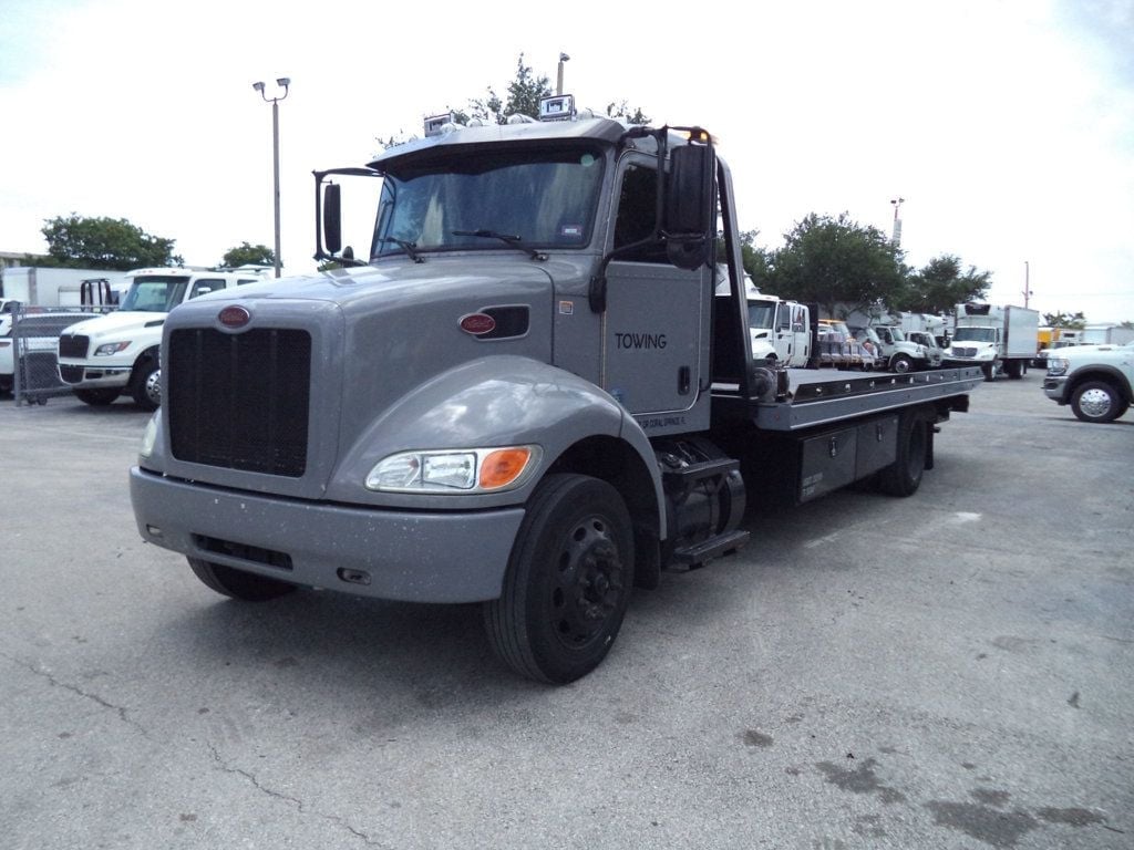 2021 Peterbilt 337 w/ CENTURY 22ft RIGHT APPROACH LCG Rollback