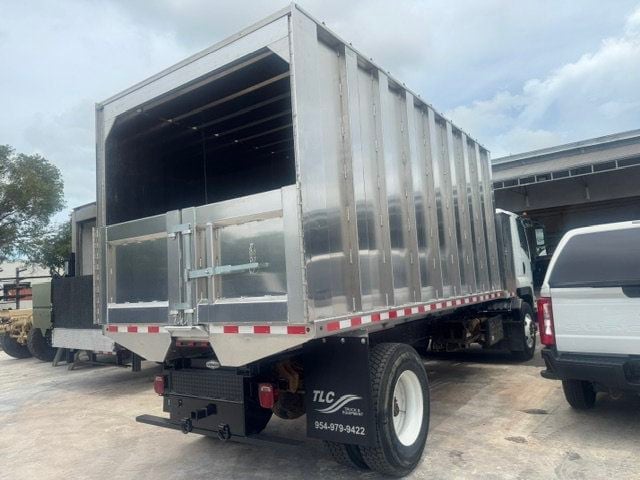 2018 Isuzu FTR w/ New 16ft Aluminum Chipper Dump Landscape Dump Truck