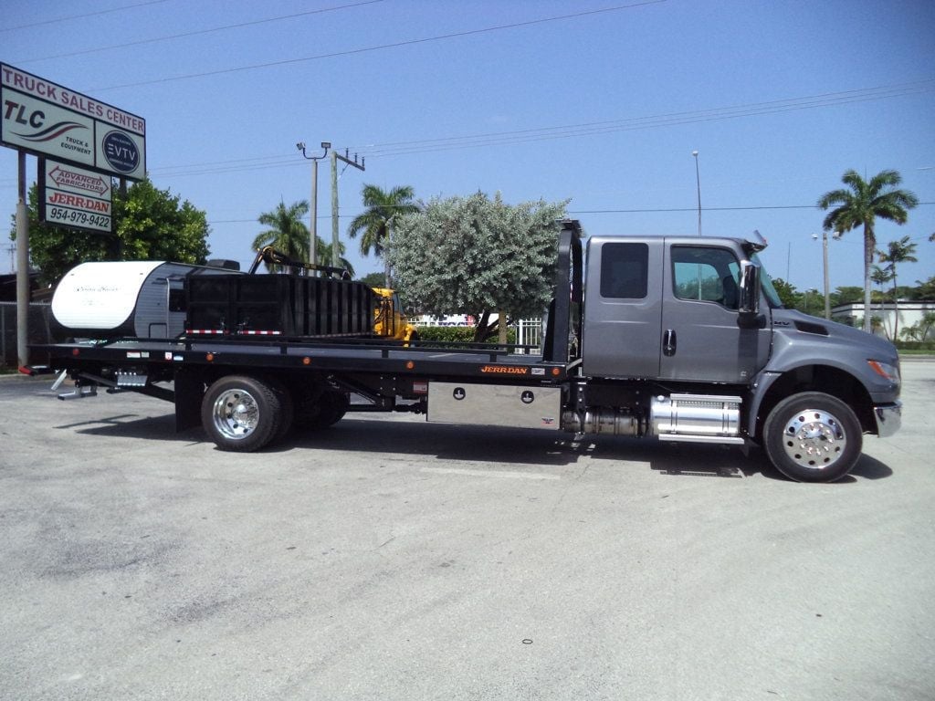 2027 International MV607 Extended Cab w/ 22′ JerrDan Car Carrier 6 Ton Low Pro Wide Rollback