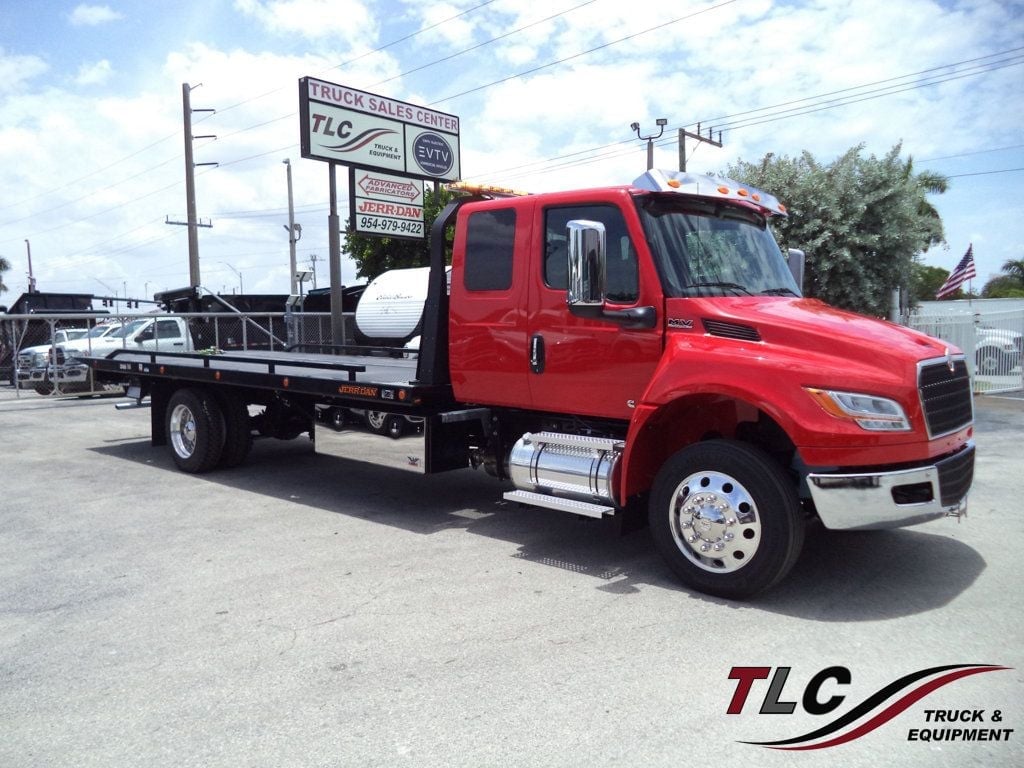 2027 International MV607 Extended Cab w/ 22′ JerrDan Car Carrier 6 Ton Low Pro Wide Rollback