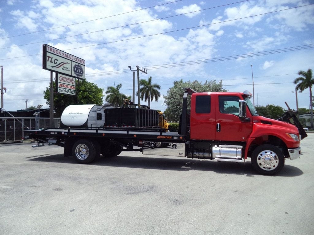 2027 International MV607 Extended Cab w/ 22′ JerrDan Car Carrier 6 Ton Low Pro Wide Rollback