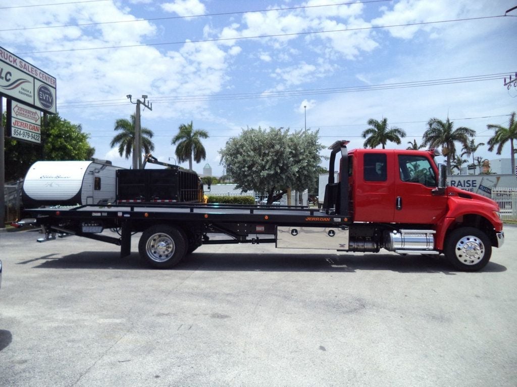 2027 International MV607 Extended Cab w/ 22′ JerrDan Car Carrier 6 Ton Low Pro Wide Rollback
