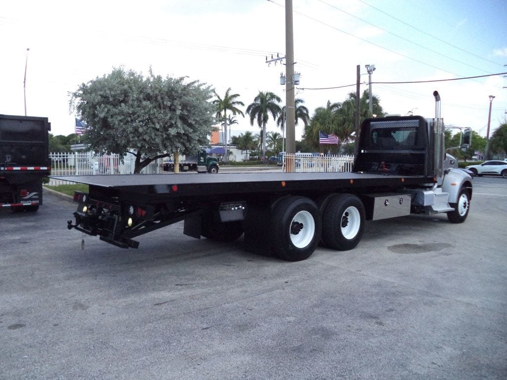 2015 Peterbilt 348 w/ JerrDan 26ft Industrial Carrier Tandem Axle Rollback