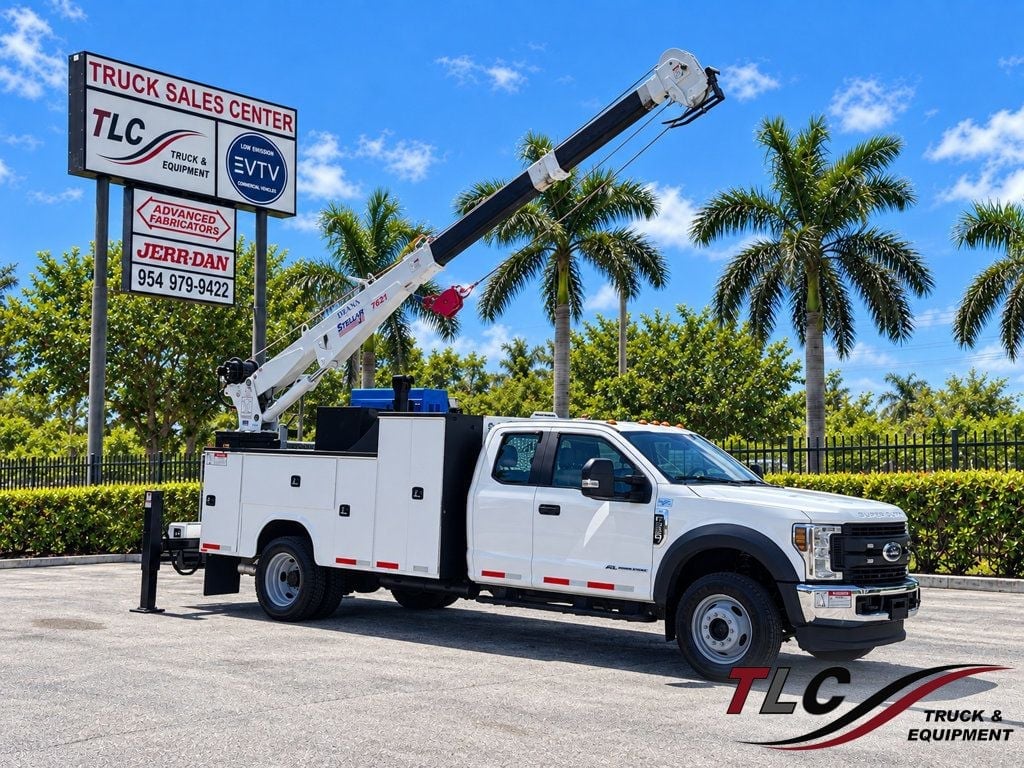 2019 Ford F550 Extended Cab 4×4 w/  Mechanics Truck 21′ Crane Body Welder Compressor