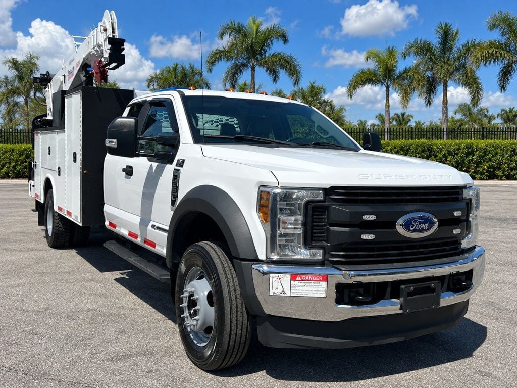 2019 Ford F550 Extended Cab 4×4 w/  Mechanics Truck 21′ Crane Body Welder Compressor