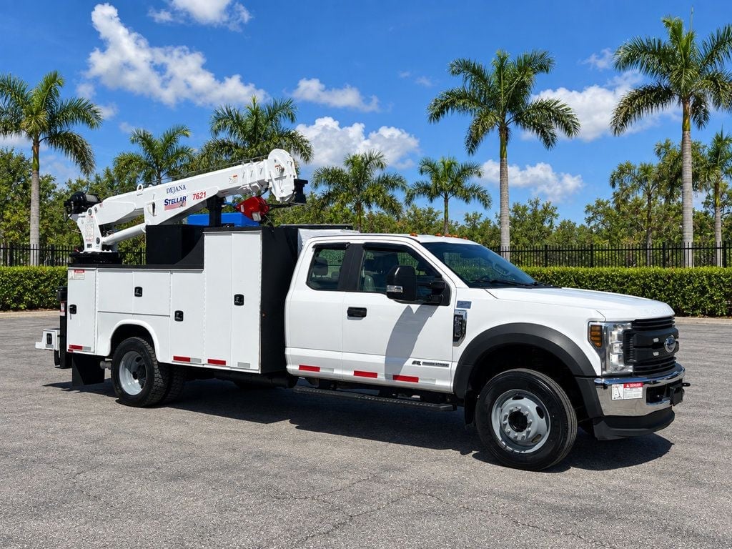 2019 Ford F550 Extended Cab 4×4 w/  Mechanics Truck 21′ Crane Body Welder Compressor