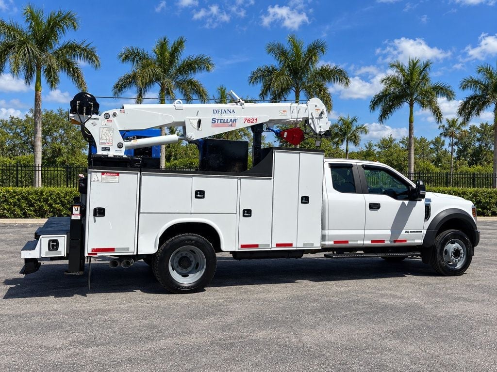 2019 Ford F550 Extended Cab 4×4 w/  Mechanics Truck 21′ Crane Body Welder Compressor