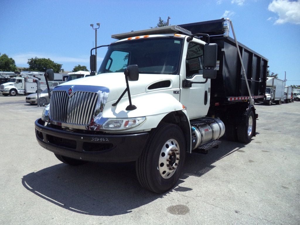 2020 International MV607 w/ 14ft Switch-N-Go Drop Box Dumpster Bin Rolloff Truck
